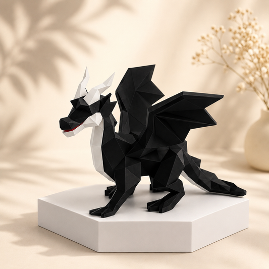 Magnetic Dragon Building Block Toy | 3D Geometric Puzzle Gift