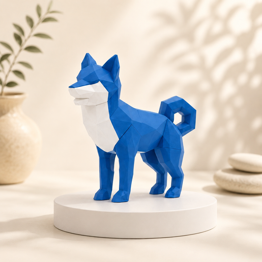 3D Magnetic Husky Dog Puzzle Toy for Kids | STEM Educational Gift