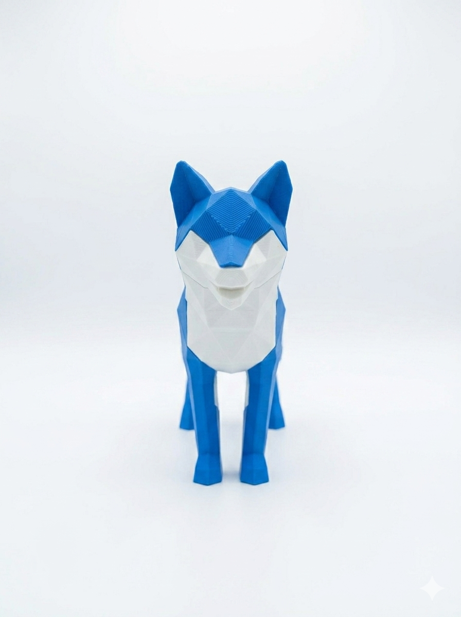 Poly Magnetic Puzzle – Dog Shape Edition