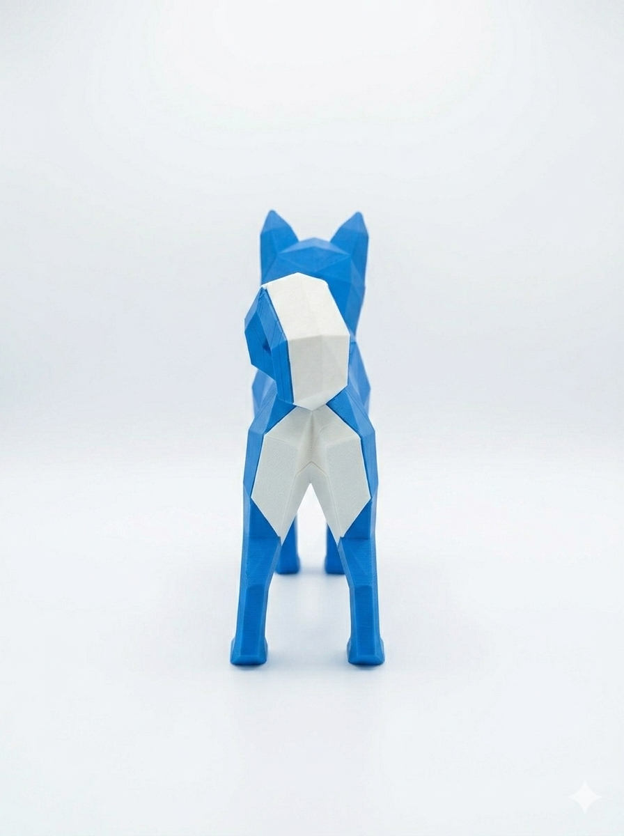 Poly Magnetic Puzzle – Dog Shape Edition