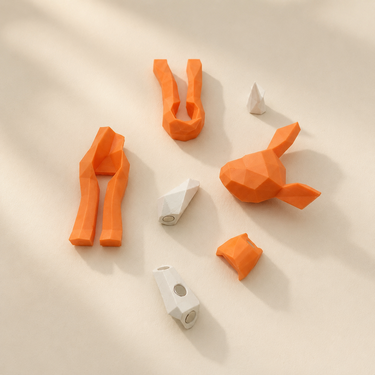 Magnetic Cat & Deer 3D Puzzle Toy Set | STEM Educational Building Blocks Gift