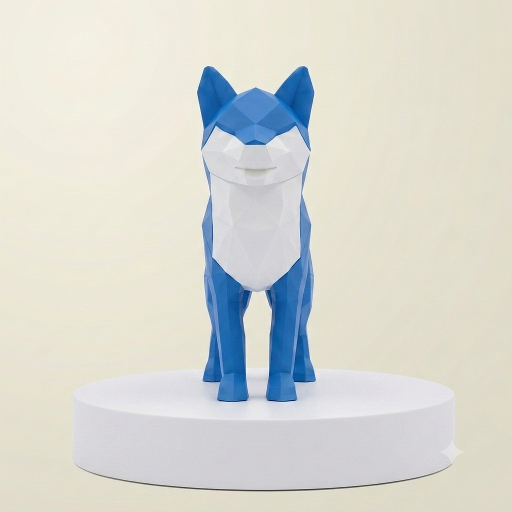 3D Magnetic Husky Dog Puzzle Toy for Kids | STEM Educational Gift