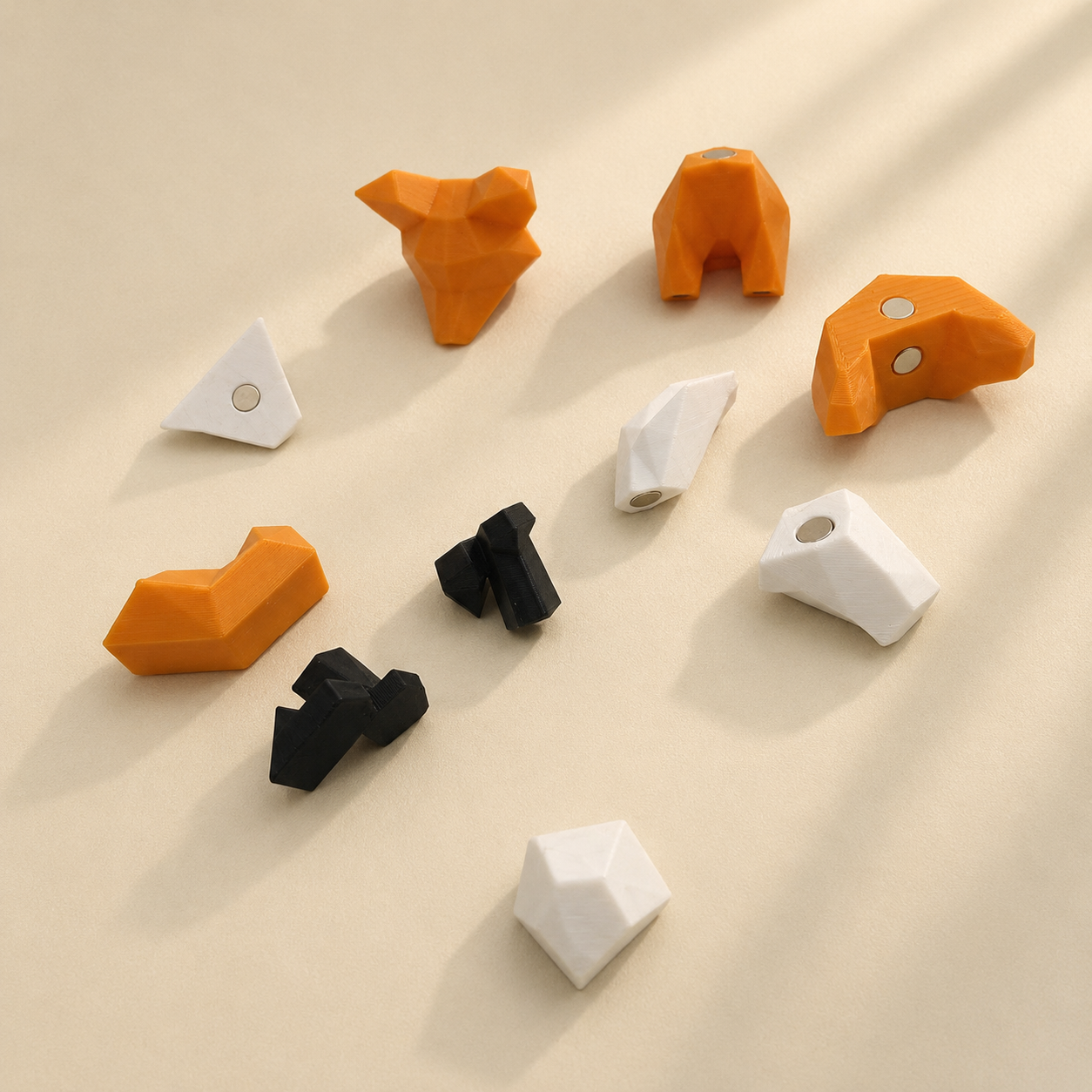 3D Magnetic Fox Puzzle Toy | Reusable STEM Educational Building Kit