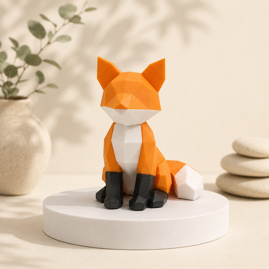 3D Magnetic Fox Puzzle Toy | Reusable STEM Educational Building Kit