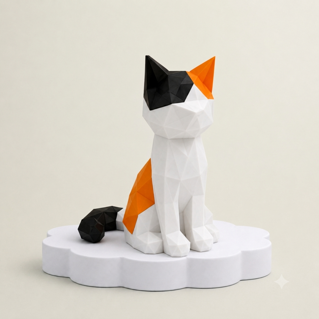 3D Magnetic Cat Puzzle Toy | Reusable STEM Educational Building Kit