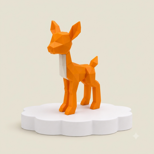 3D Magnetic Deer Puzzle Toy | Reusable STEM Educational Building Kit