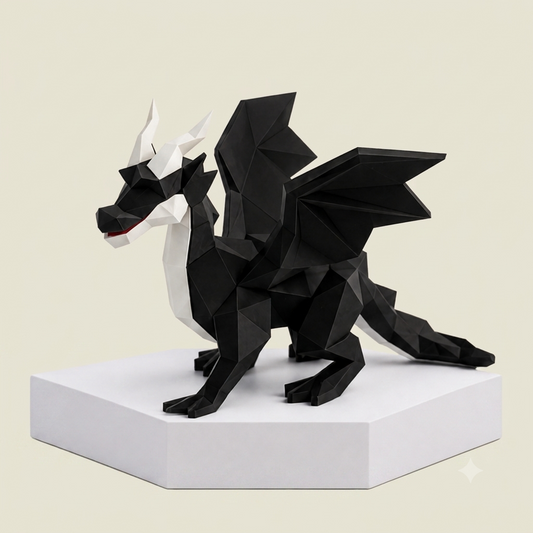 Magnetic Dragon Building Block Toy | 3D Geometric Puzzle Gift