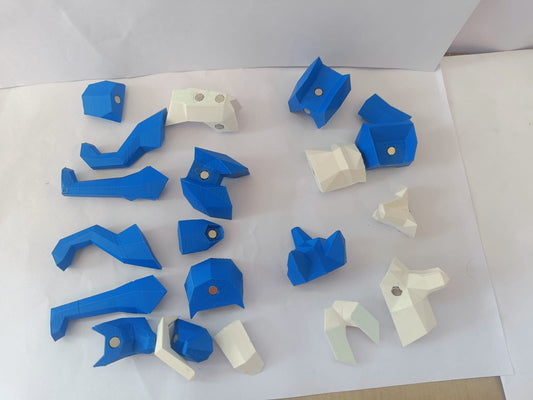 Poly Magnetic Puzzle – Dog Shape Edition