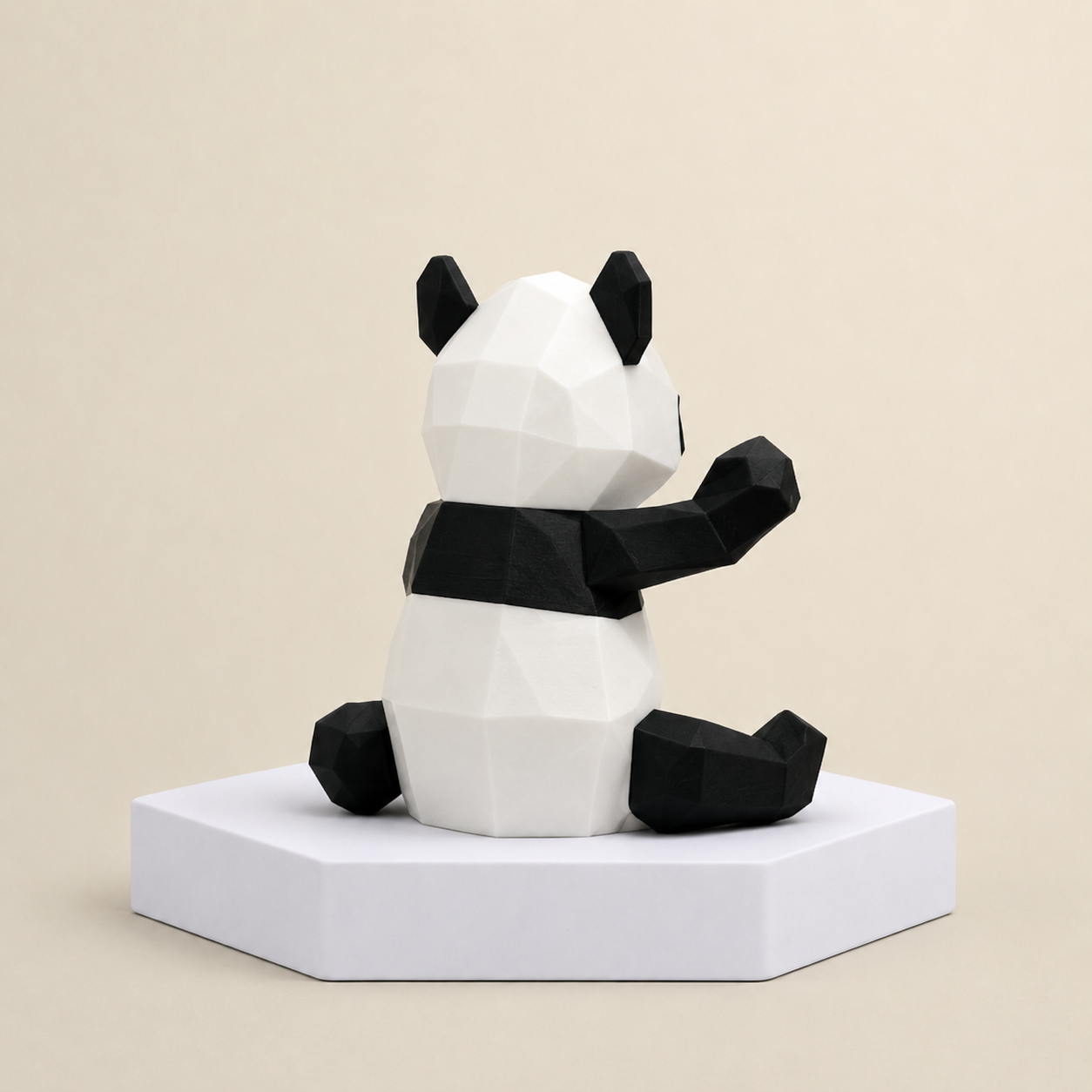 3D Magnetic Panda Puzzle Toy | Reusable STEM Educational Building Kit